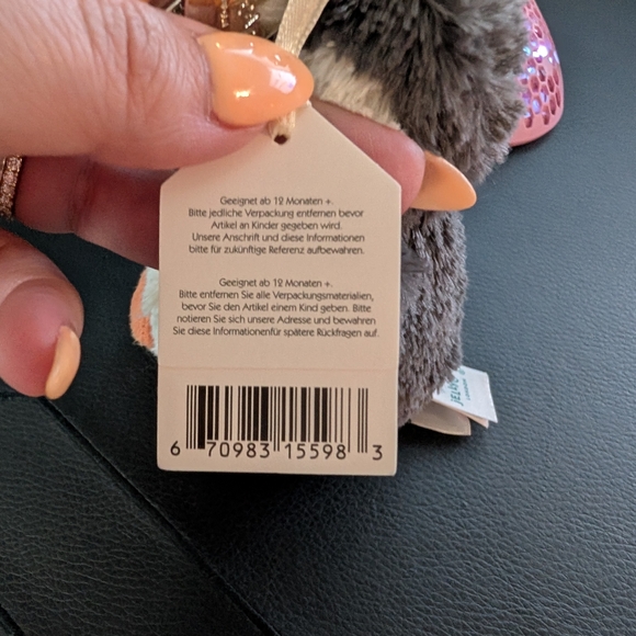Jellycat Gray Penguin Plush Keychain - Picture 5 of 5